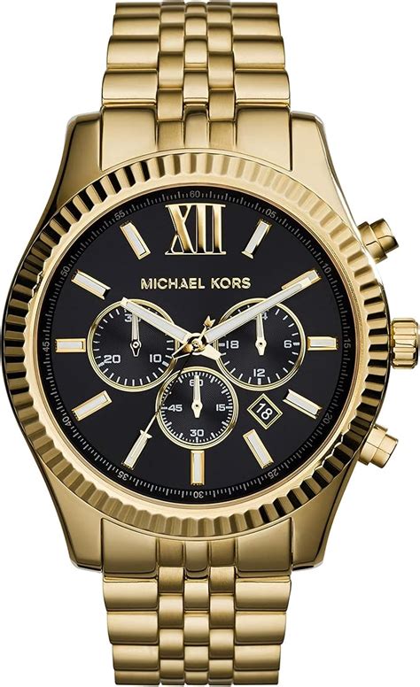 montre or michael kors homme|Michael Kors men's watches.